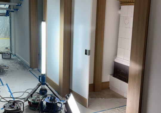 Individuelle Wandgestaltung nach Kundenwunsch